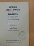 Modern Short Stories in English by American Authors