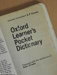 Oxford Learner's Pocket Dictionary