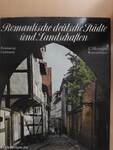 Romantische deutsche Städte und Landschaften