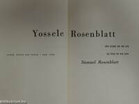 Yossele Rosenblatt (dedikált példány)