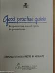 Good practise guide to guarantee equal rights in procedures