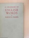 A Grammar of English Words