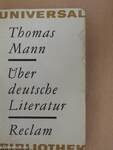 Über deutsche literatur