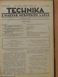 Technika 1932. (nem teljes évfolyam)