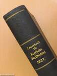 Zeitschrift für ärztliche Fortbildung 1927. január-december + Kiegészítés 1-12.