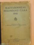 Magyarország helységnévtára 1941