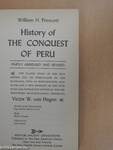 History of the conquest of Peru