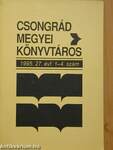 Csongrád megyei könyvtáros 1995/1-4.