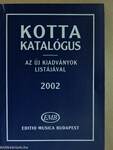 Kottakatalógus 2002