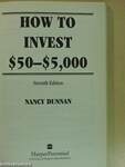 How to invest $50-$5,000