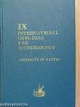 IX. International Congress for Microbiology