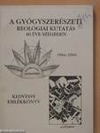A gyógyszerészeti reológiai kutatás 40 éve Szegeden (dedikált példány)