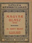 Magyar-olasz és olasz-magyar kéziszótár I.