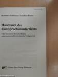 Handbuch des Fachsprachenunterrichts
