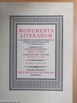 Monumenta Literarum I-II.