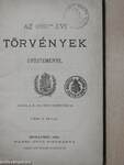 Az 1885-dik évi törvények gyüjteménye I.