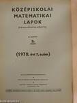 Középiskolai matematikai lapok 1970/7.