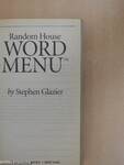 Random House Word Menu