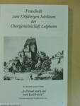 Festschrift zum 150 jährigen Jubiläum der Chorgemeinschaft Leipheim