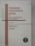 Hungarian Philosophical Review 2015/2