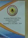 Kurdistan Democratic Party Constitution & Bylaws