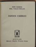 Jardin Umbrio (minikönyv)
