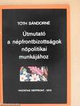 Útmutató a népfrontbizottságok nőpolitikai munkájához