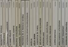 "20 kötet a Panoráma "mini" útikönyvek című sorozatból" (nem teljes sorozat)