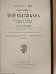 1891-dik évi országgyülési törvényczikkek