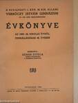 A Budapesti I. Ker. M. Kir. Állami Verbőczy István Gimnázium évkönyve az 1939-40. iskolai évről