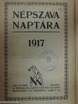 Népszava naptára 1917