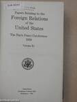 Papers Relating to the Foreign Relations of the United States - The Paris Peace Conference 1919/XI.