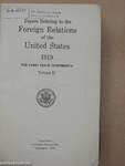 Papers Relating to the Foreign Relations of the United States - The Paris Peace Conference 1919/II.