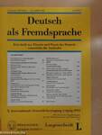 Deutsch als Fremdsprache 1993/2