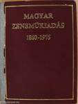 Magyar zeneműkiadás 1850-1975 (minikönyv) (számozott)