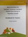 Basic Curriculum for Teachers' In-Service Training in Content Area Literacy in Secondary Schools