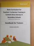 Basic Curriculum for Teachers' In-Service Training in Content Area Literacy in Secondary Schools