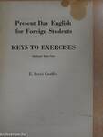 Present Day English for Foreign Students - Keys to Exercises - Students' Book One