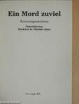 Ein Mord zuviel