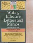 Writing Effective Letters and Memos