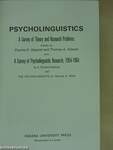 Psycholinguistics