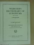 Webster's Dictionary of Synonyms