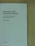 Democracy and Economic Planning