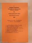 Az Építésügyi Minisztérium Kutatóintézetei és az építési kutatással foglalkozó intézmények IV. tudományos ülésszaka 1963