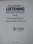 Successful Listening for First Certificate with key