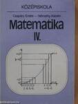 Matematika IV.