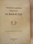 A Budapesti Ujságirók Egyesülete Almanachja 1905. (rossz állapotú)