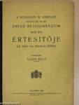 A budapesti III. kerületi magyar kir. állami Árpád Reálgimnázium 28-ik évi értesítője az 1929-30. iskolai évről