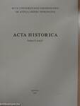 Acta Historica Tomus XXIV.