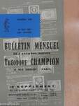 Bulletin mensuel de l'ancienne maison Théodore Champion 25 Mai 1967